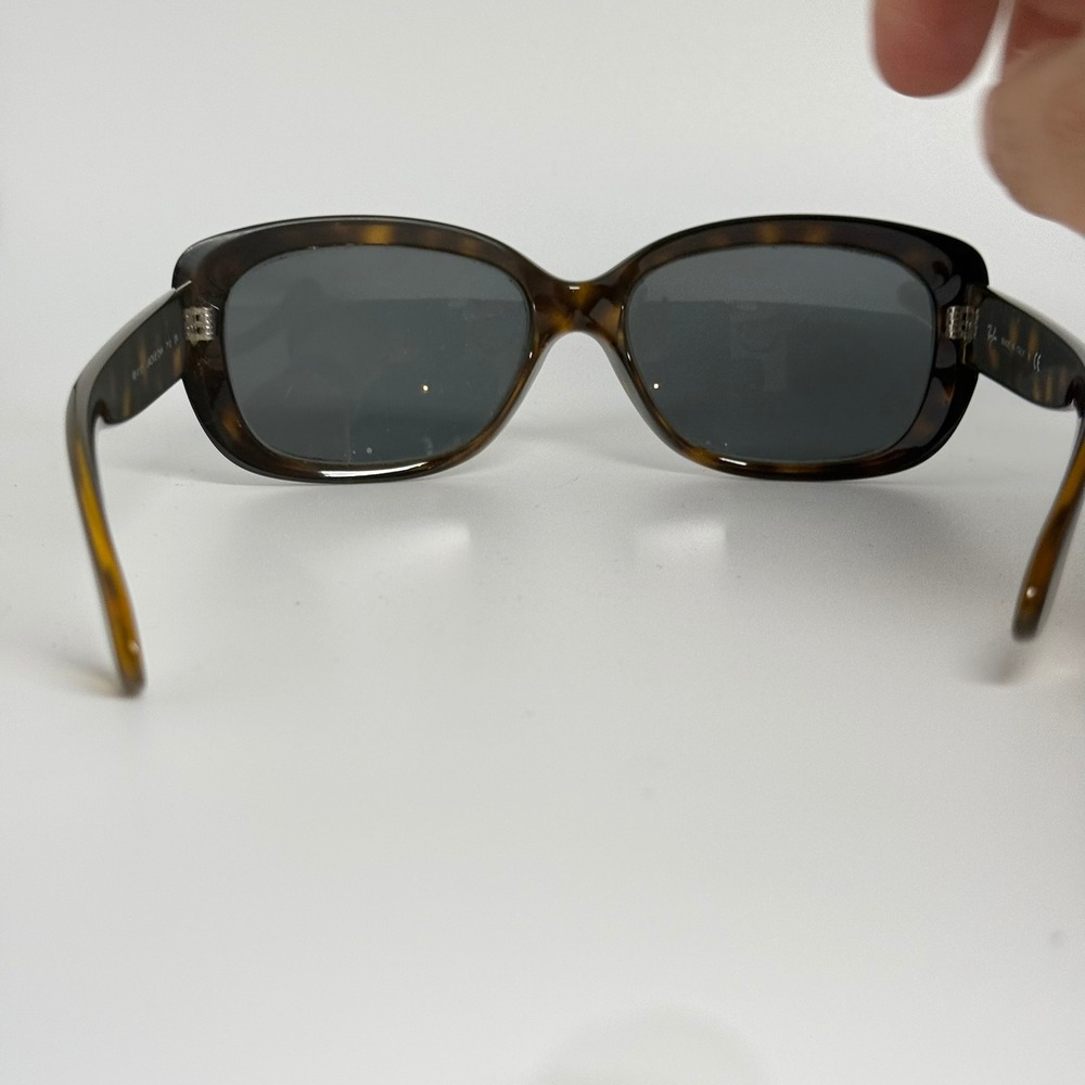 Ray-Ban Jackie Ohh RB 4101 710 Tortoise Shell Sunglasses Made in Italy - Picture 3 of 6
